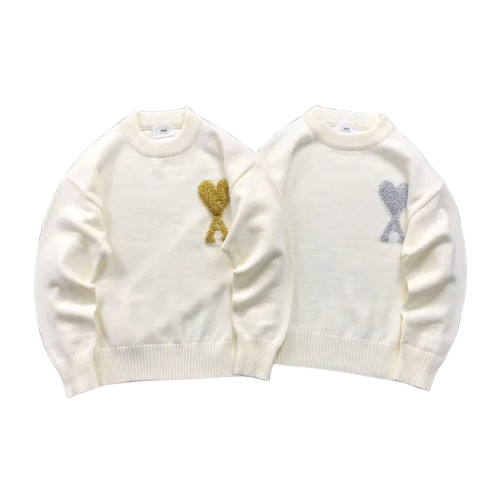 Le pull AMI (Gold et Silver)